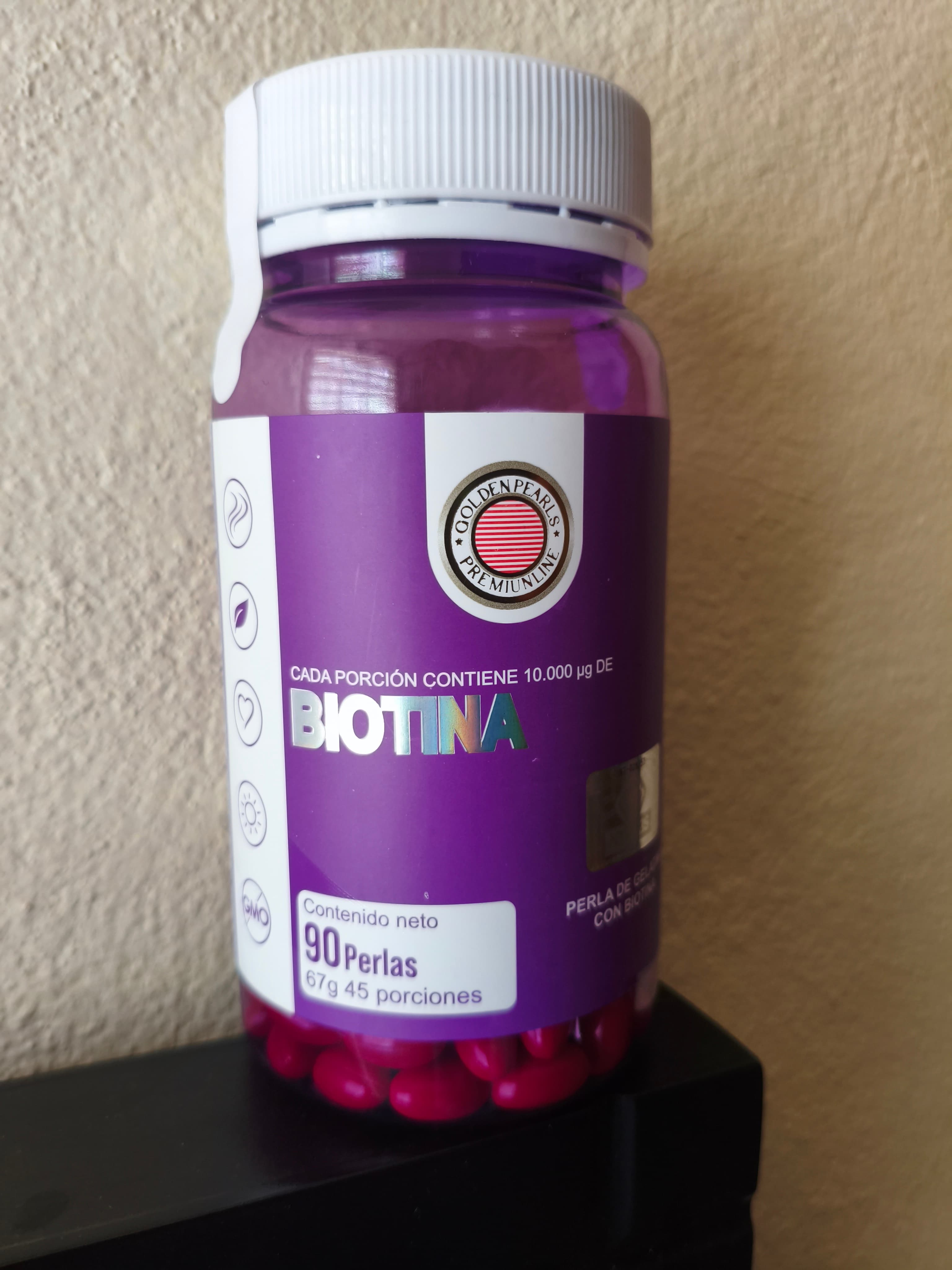 BIOTINA 10.000 MG X 90 CAPSULAS. NT LABS