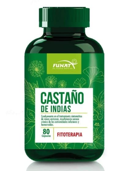 CASTAÑO DE INDIAS * 80 CAPSULAS. FUNAT