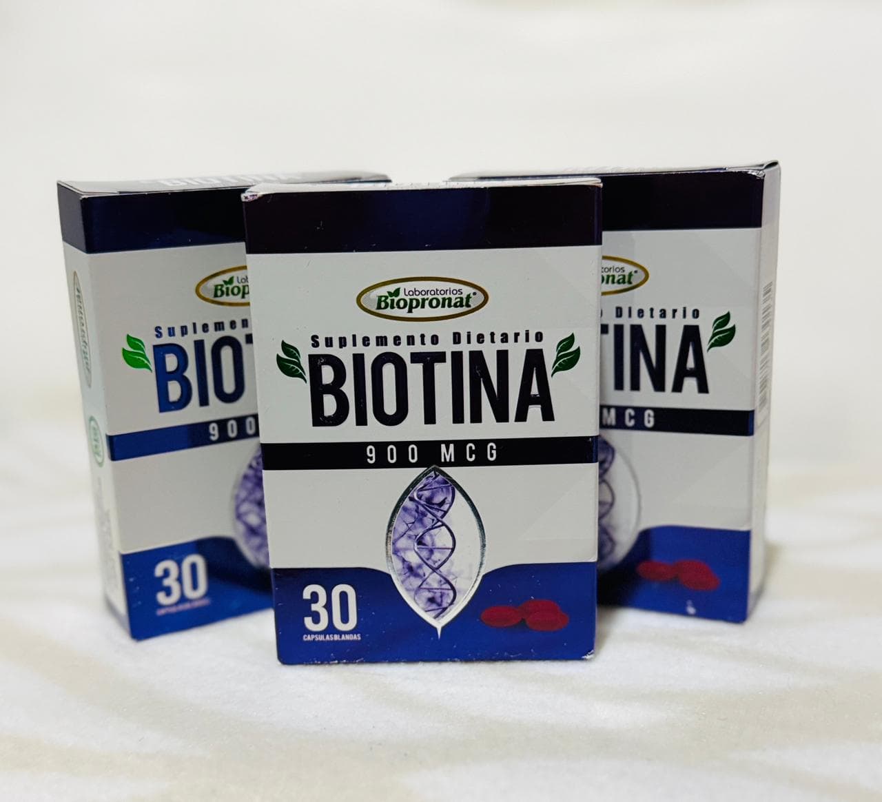 BIOTINA BLISTER * 30 CAPSULAS. BIOPRONAT
